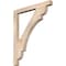 Ekena Millwork Olympic Block Smooth Bracket, Douglas Fir, 3 1/2"W x 40"D x 48"H BKT04X40X48OLY05SDF - alternate 1